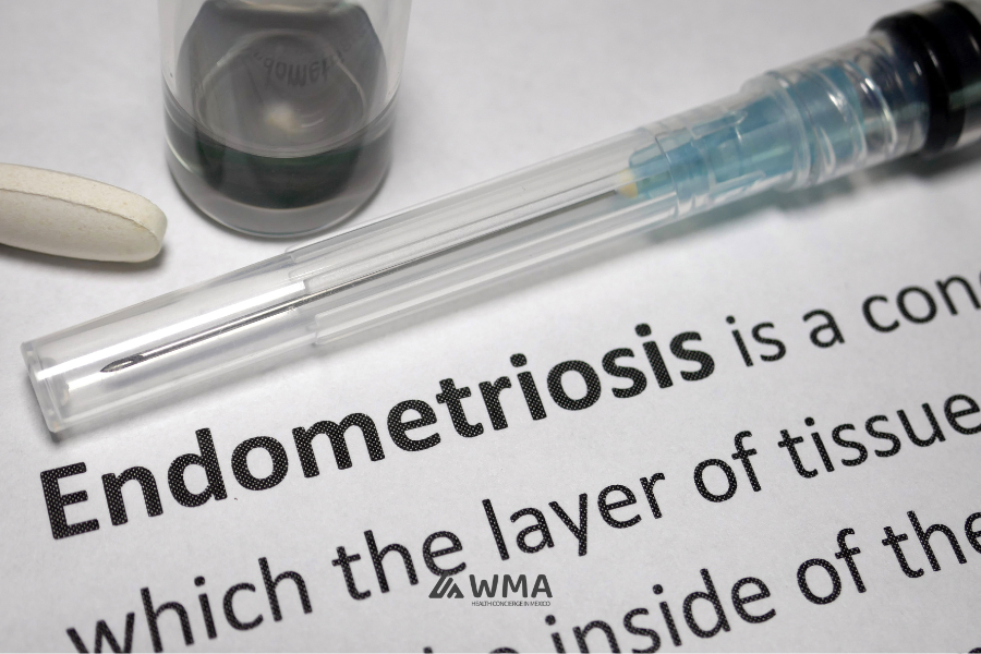 Texto que indica el significado de endometriosis